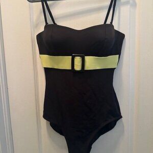 Vintage Molded Bra Swimsuit - M